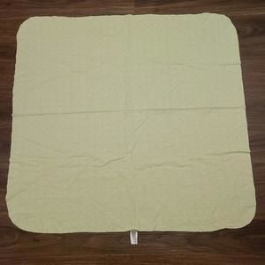 Just One Year by Carter's Light Green and White Pattern Baby Blanket